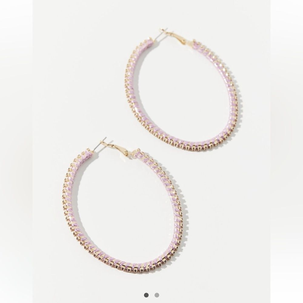 UO | Orion Rhinestone Hoop Earring